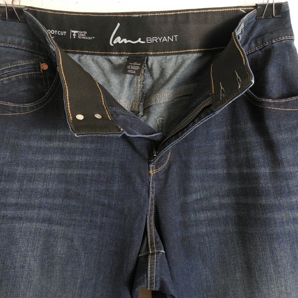 4145....Women's Lane Bryant Bootcut Jeans Size 14A - Picture 3 of 7